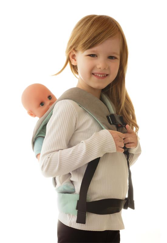 Manduca Doll Carrier mint mit Puppe