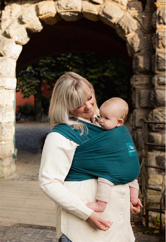 Manduca Sling Tragetuch teal live