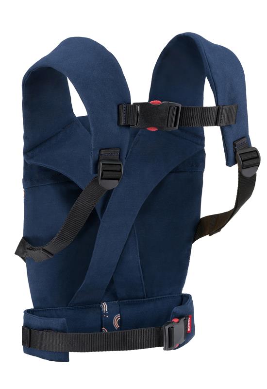 Manduca Doll Carrier Puppentrage Rainbow Night hinten