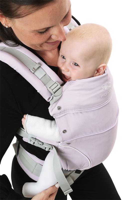 Manduca First Monochrome Babytrage lavender baby
