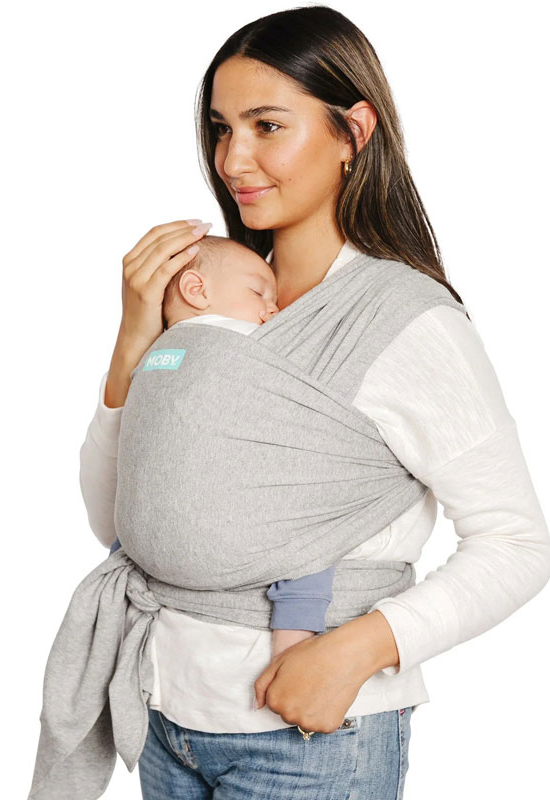 Moby Wrap Classic gray hipMoby Wrap Classic gray hip