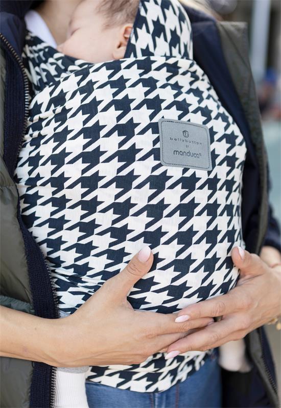 bellybutton by Manduca Twist Pepita navy live