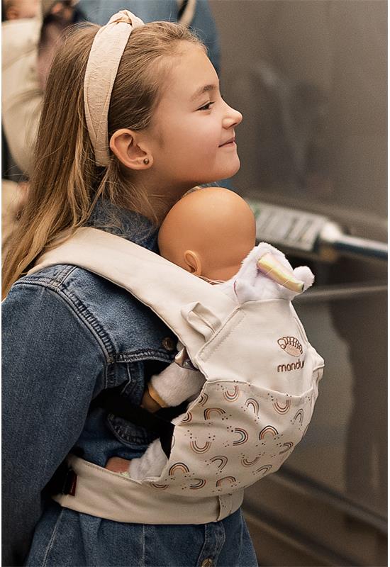 Manduca Doll Carrier Puppentrage Rainbow Day kind