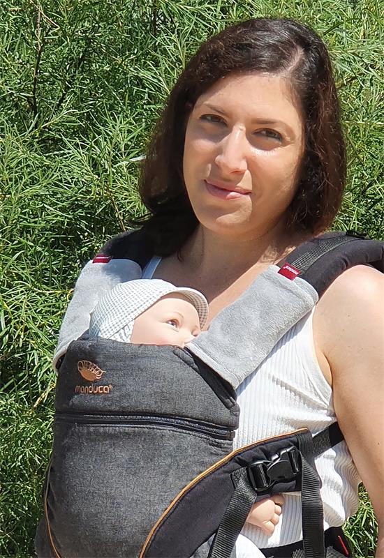 Manduca Fumbee Gurtschoner lightgrey Mama