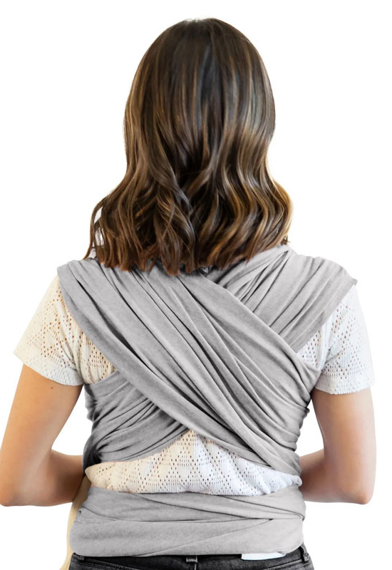 Moby Wrap Classic gray back