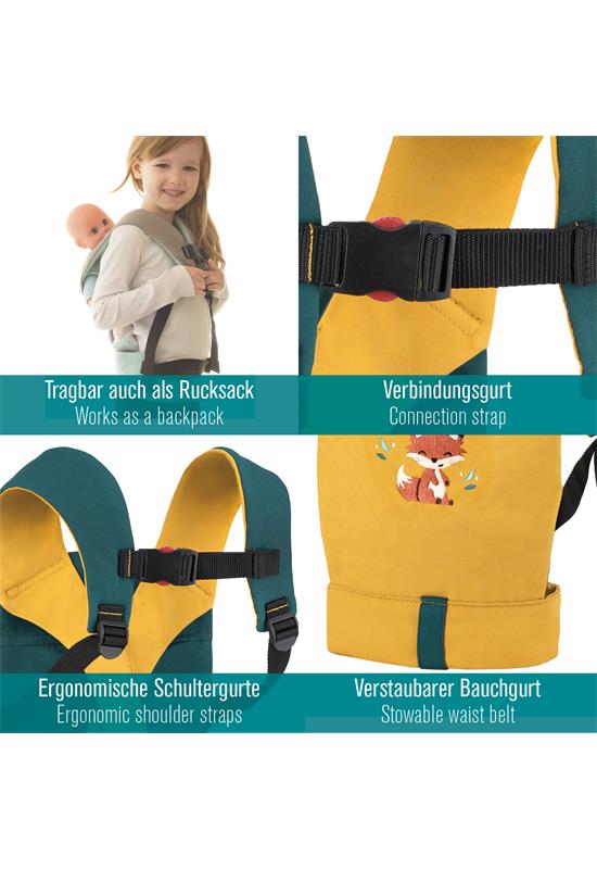 Manduca Doll Carrier Fox accessoires