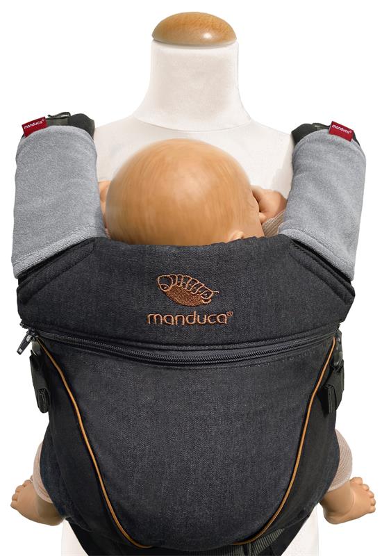 Manduca Fumbee Gurtschoner lightgrey an Manduca