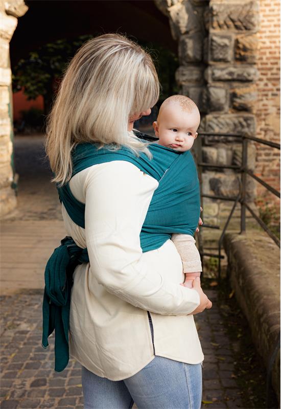 Manduca Sling Tragetuch teal live