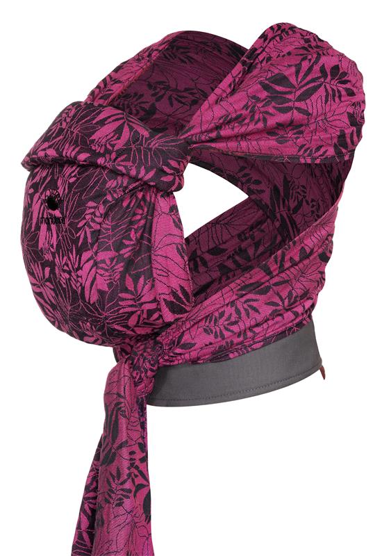 Manduca Twist Botanic Pink front