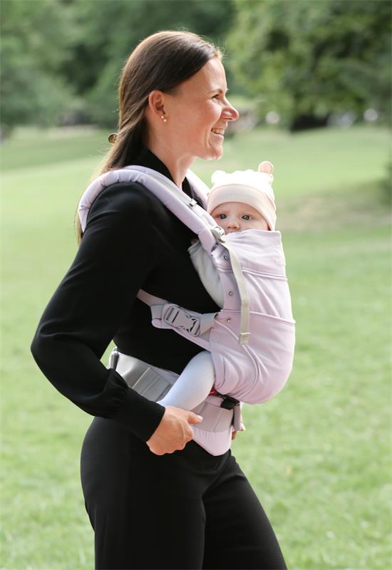 Manduca First Monochrome Babytrage lavender walk