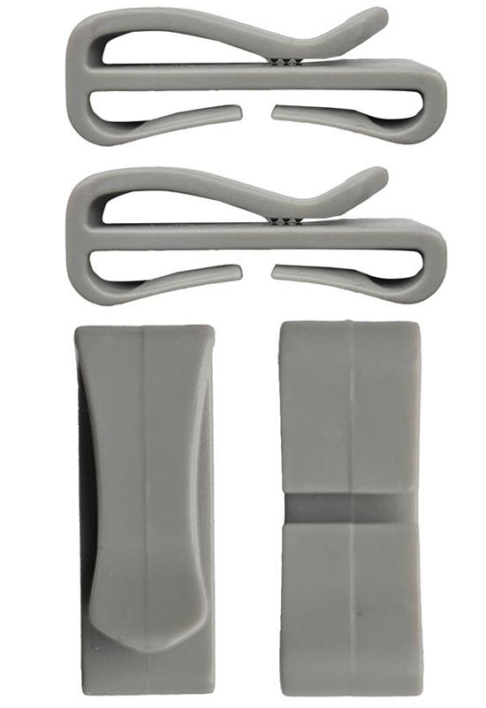 Manduca First und XT Schultergurt Clips grey