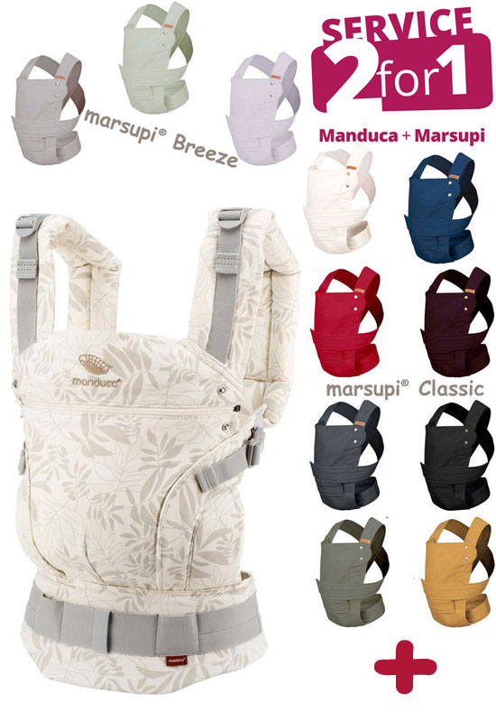 Service 2for1 Marupi und Manduca First Botanic vanilla