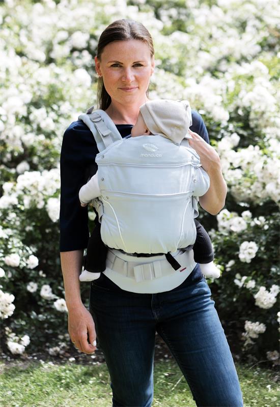 Manduca First Monochrome Babytrage arctic nature