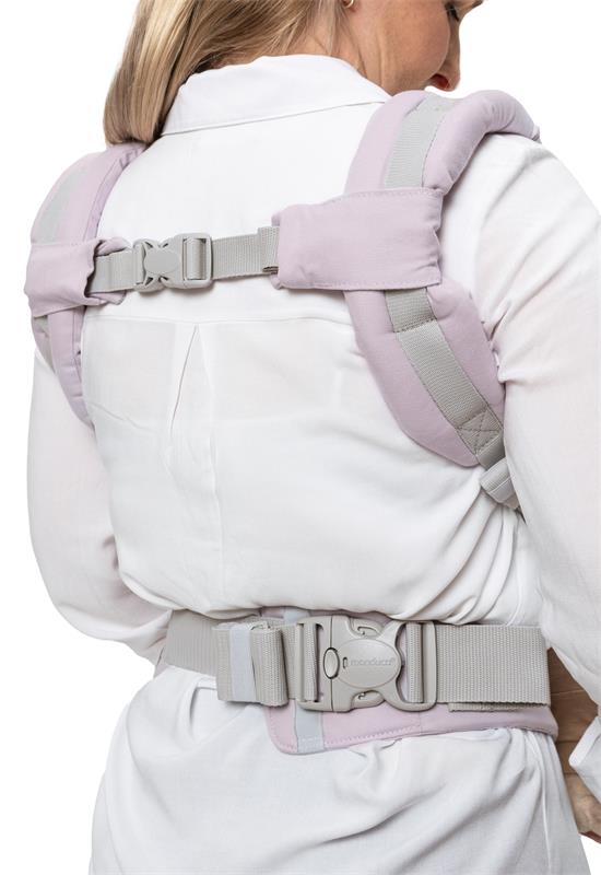 Manduca XT Monochrome Lavender back