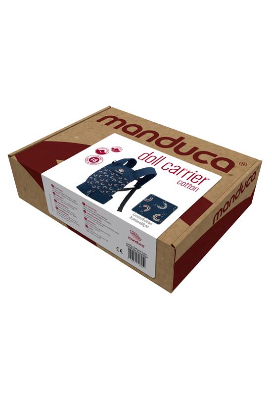 Manduca Doll Carrier Puppentrage Rainbow Night karton