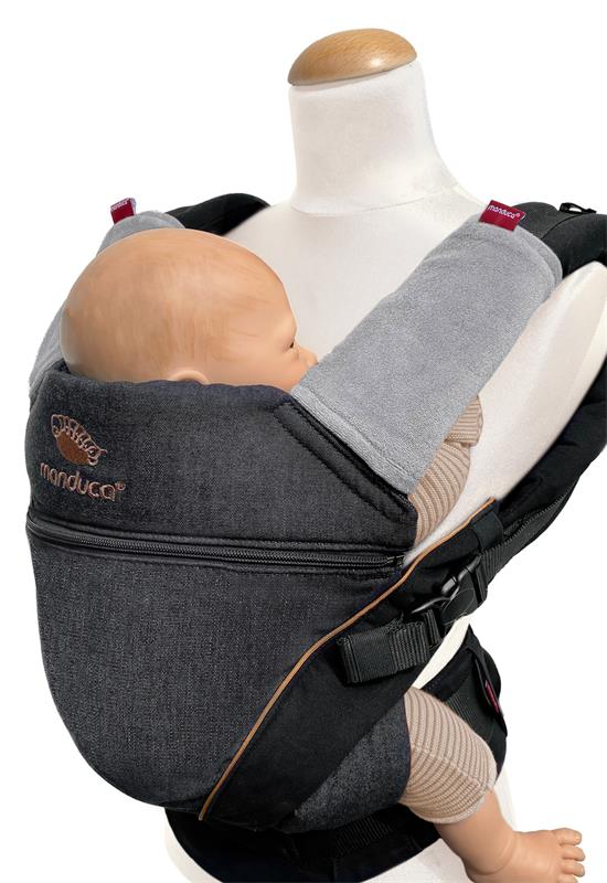 Manduca Fumbee Gurtschoner lightgrey Anwendung