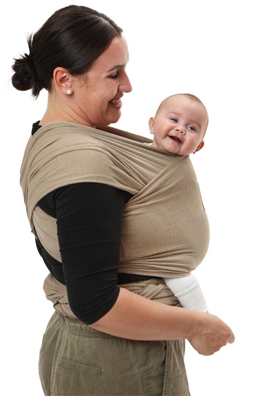 Manduca Sling Tragetuch Nougat datail