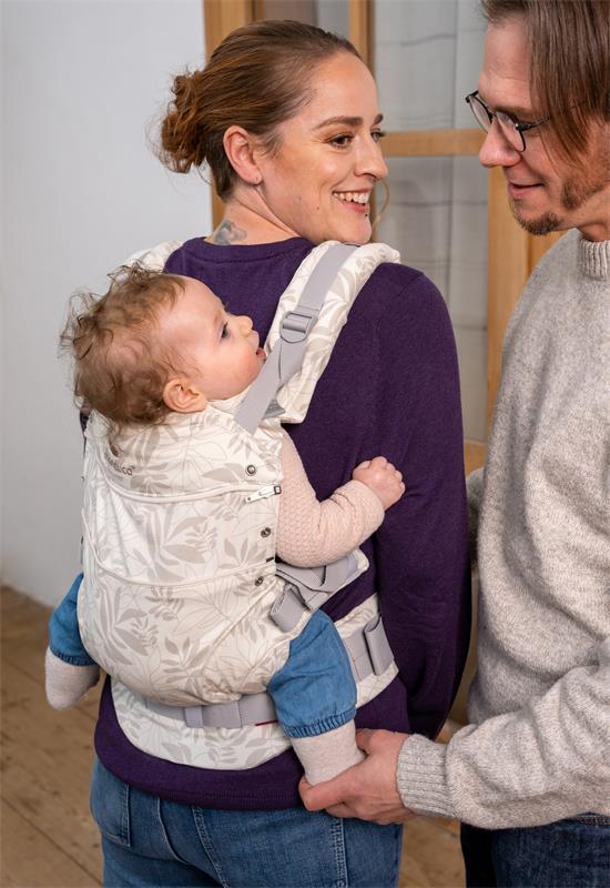 Manduca First Limited Edition Babytrage Botanic vanilla friends