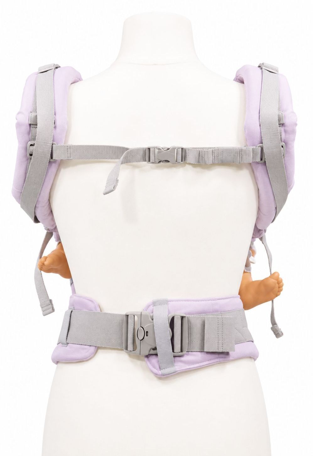 Manduca First Monochrome Babytrage lavender buckle