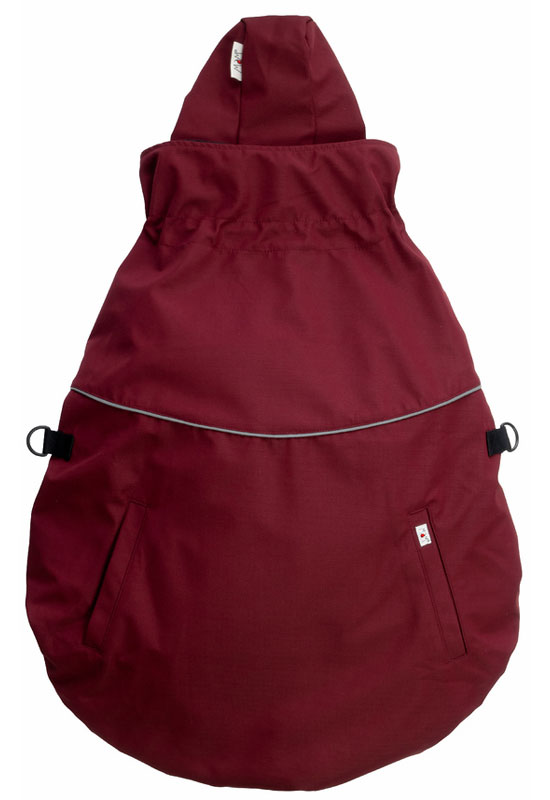 MaM All Season Cover Dark red black front