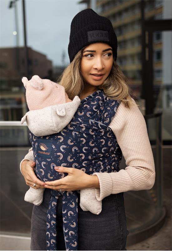 Manduca Sling Tragetuch Rainbow Night live