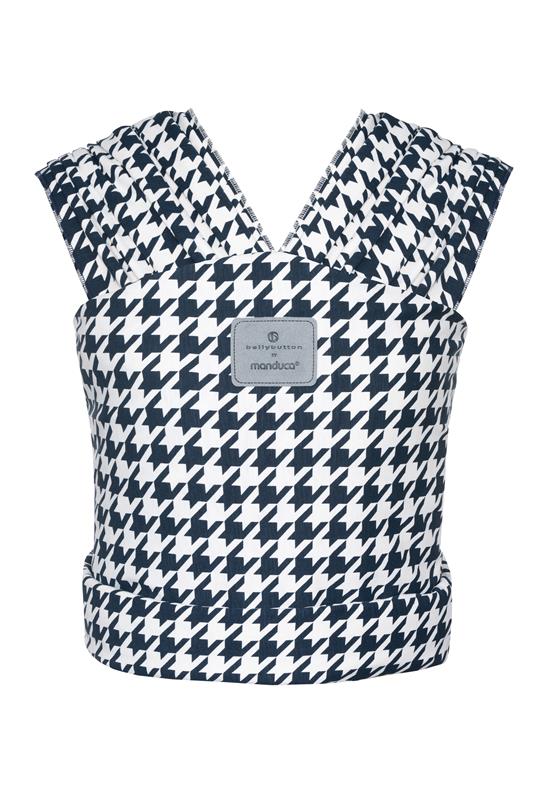 bellybutton by Manduca Sling Pepita navy front