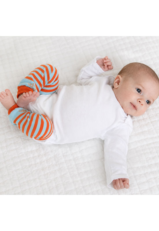 Babylegs Newborn -  Lil Orange Aqua