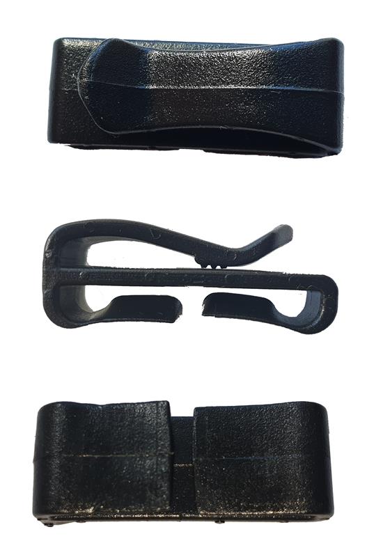 Manduca First und XT Schultergurt Clips black