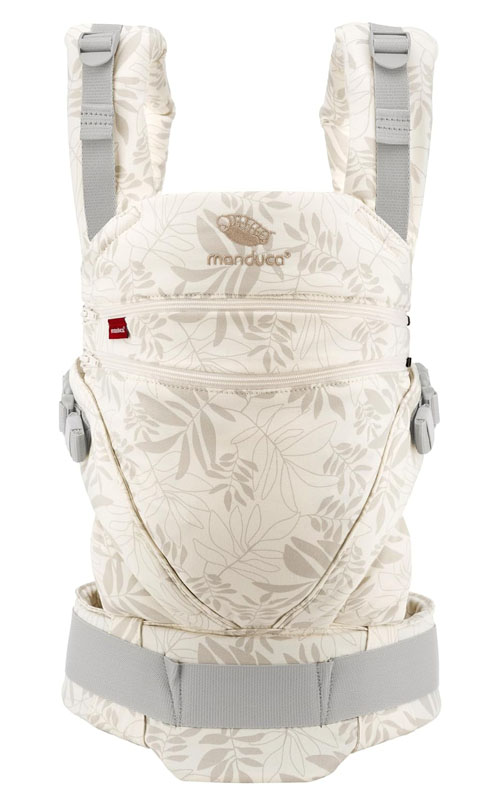 Manduca XT Babytrage Limited Edition Botanic vanilla front