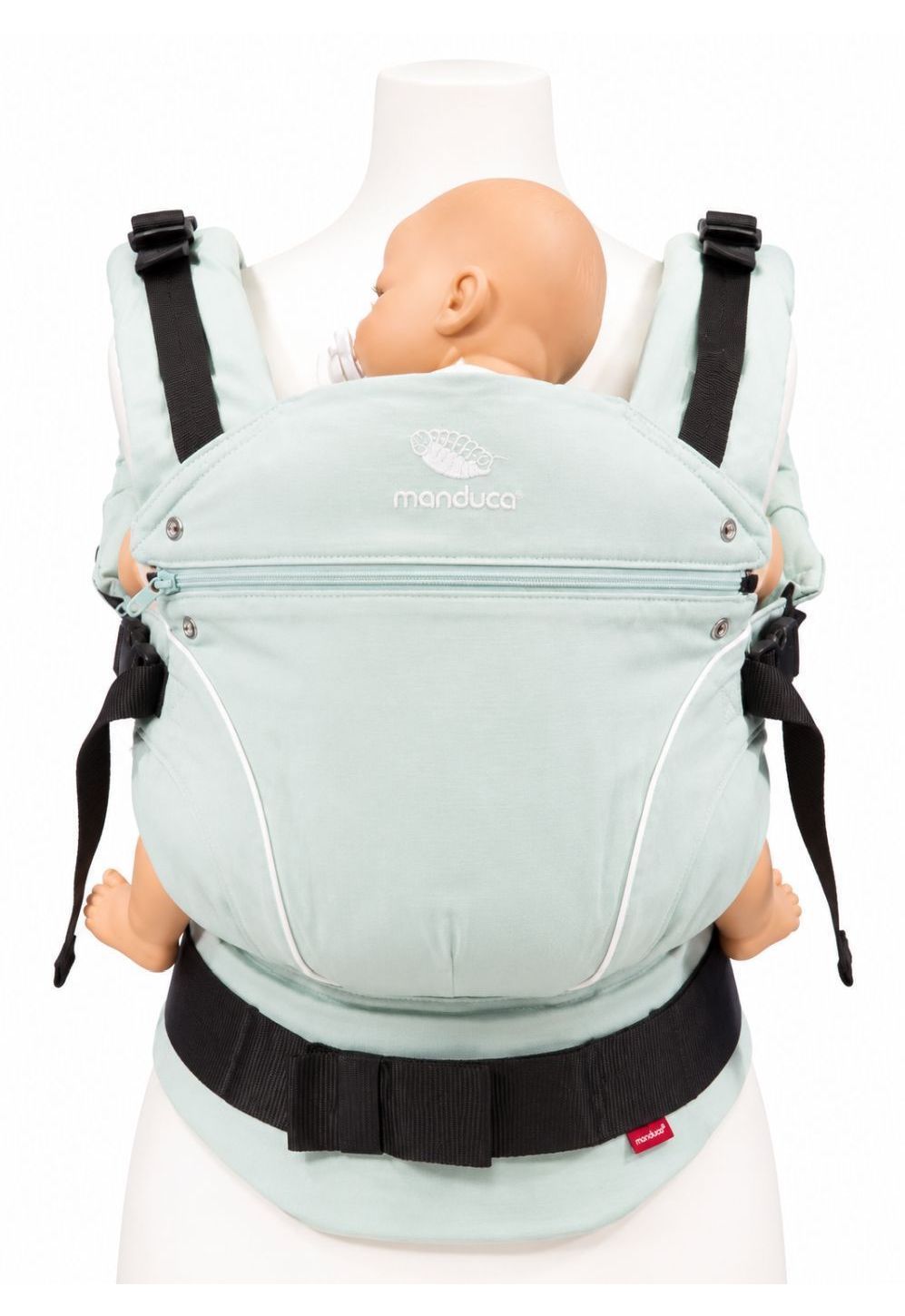 Manduca First Pure Cotton Babytrage  mint