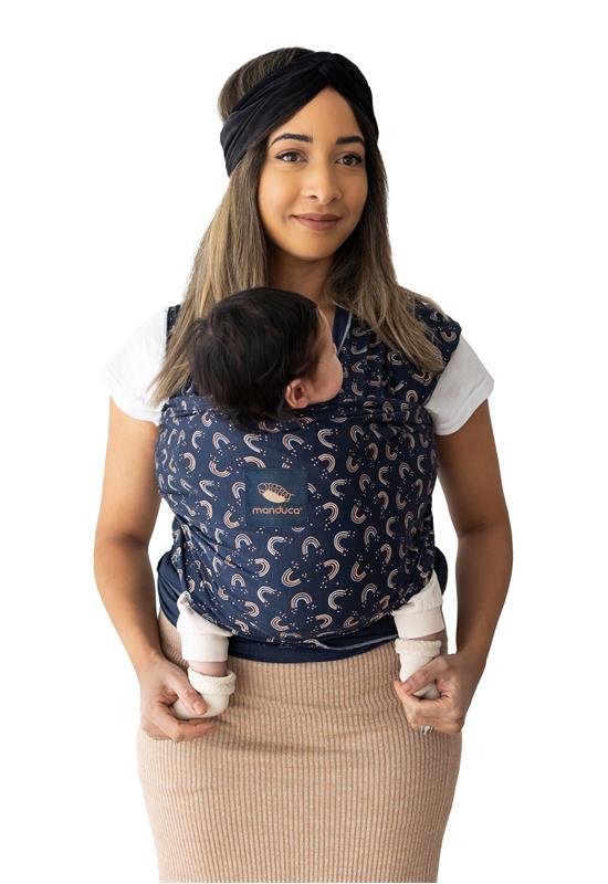 Manduca Sling Tragetuch Rainbow Night Mama