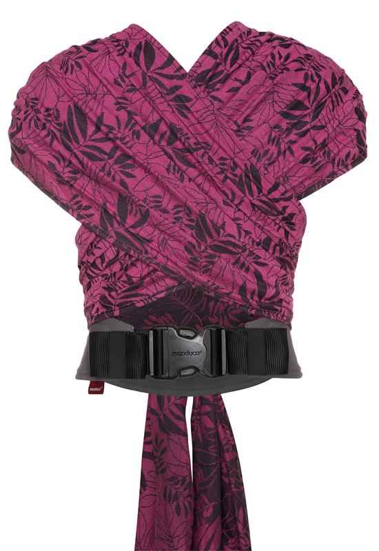 Manduca Twist Botanic Pink back