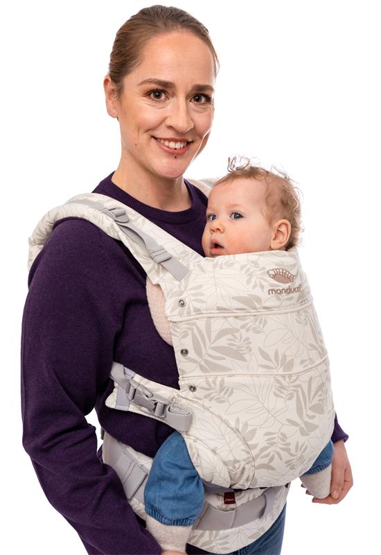 Manduca First Limited Edition Babytrage Botanic vanilla hip