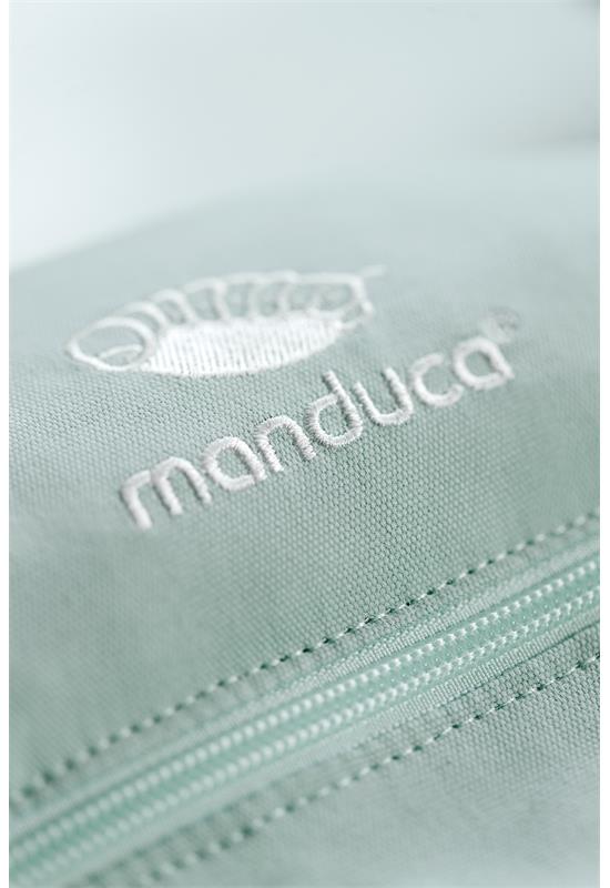 Manduca First Pure Cotton Babytrage  mint logo