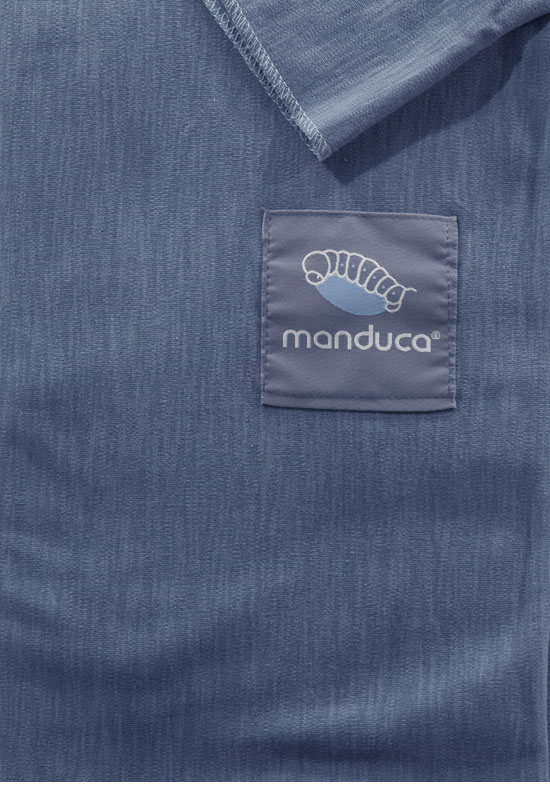 Manduca Sling Tragetuch skyblue back