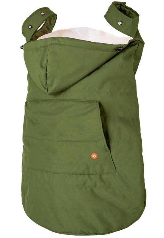 Wombat Cover forest green beige