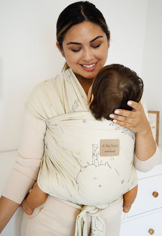 Manduca Sling Tragetuch Cosmos live