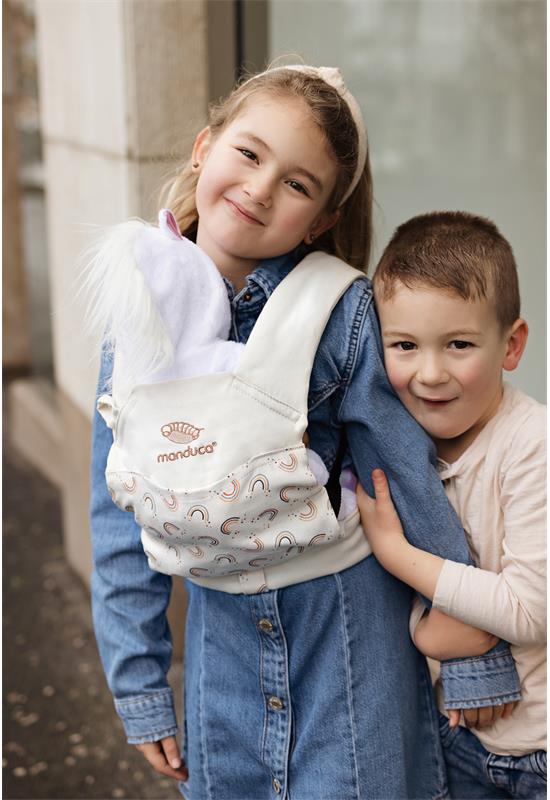 Manduca Doll Carrier Puppentrage Rainbow Day life