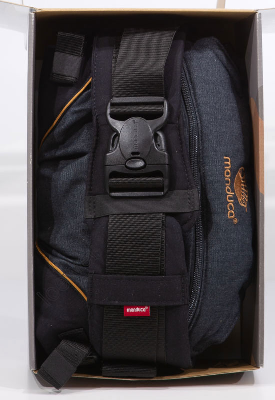 Manduca XT denimblack toffee front