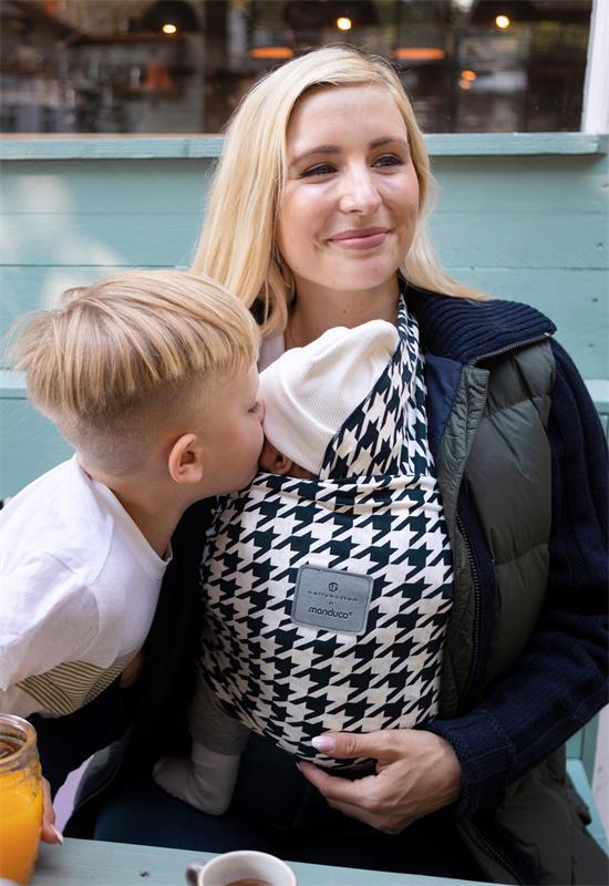 bellybutton by Manduca Twist Pepita navy live